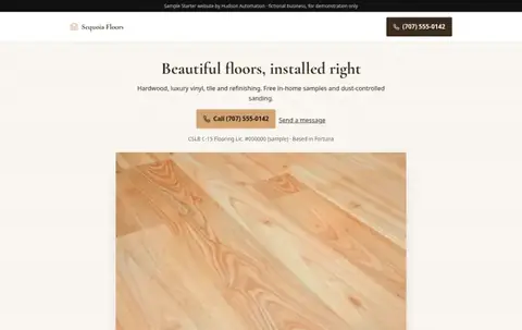Sequoia Floors Basic sample